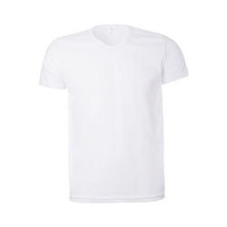 V Yaka Beyaz Tshirt